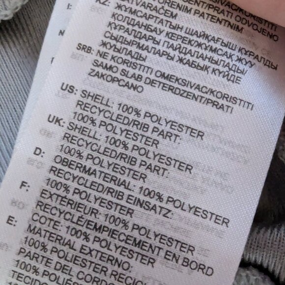 Adidas 3 Stripe Full Zip Track Jacket Grey - Size XL - Picture 10 of 11